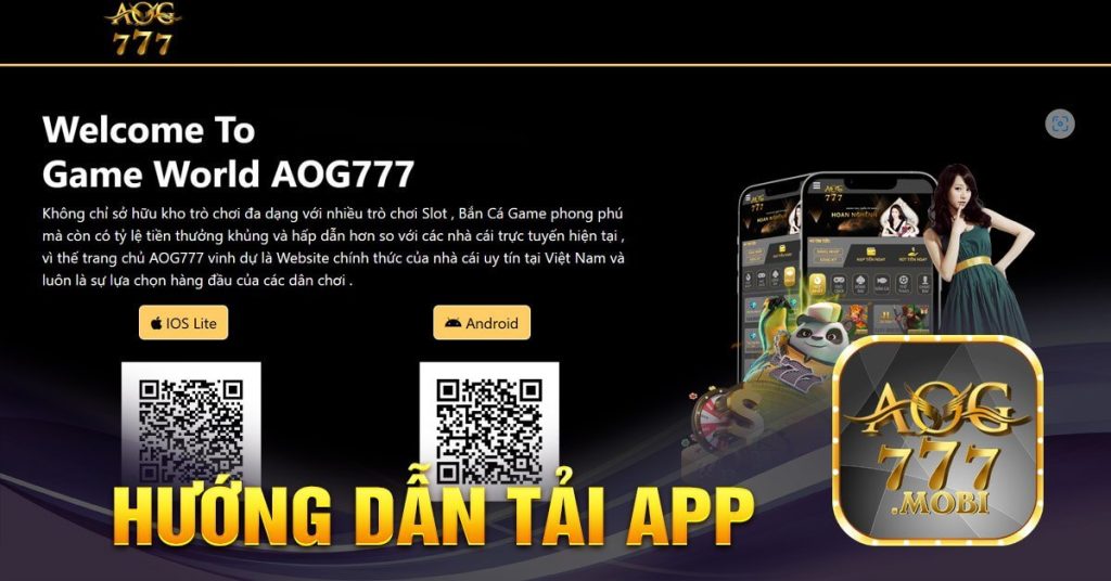Hướng dẫn tải app AOG777